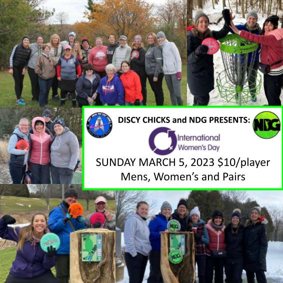 Discy Chicks and NDG Present Ontario Ladies Disc Golf Day (2023