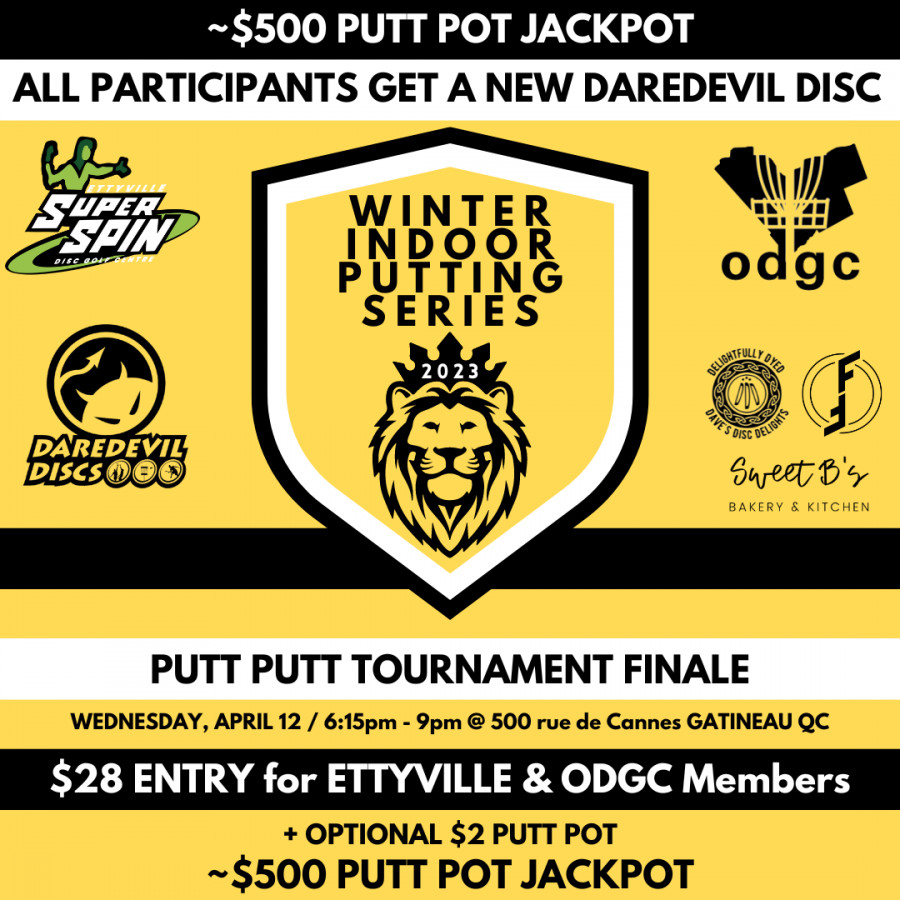WIPS Tournament Finale (2023, Ottawa Disc Golf Club) · Disc Golf Scene