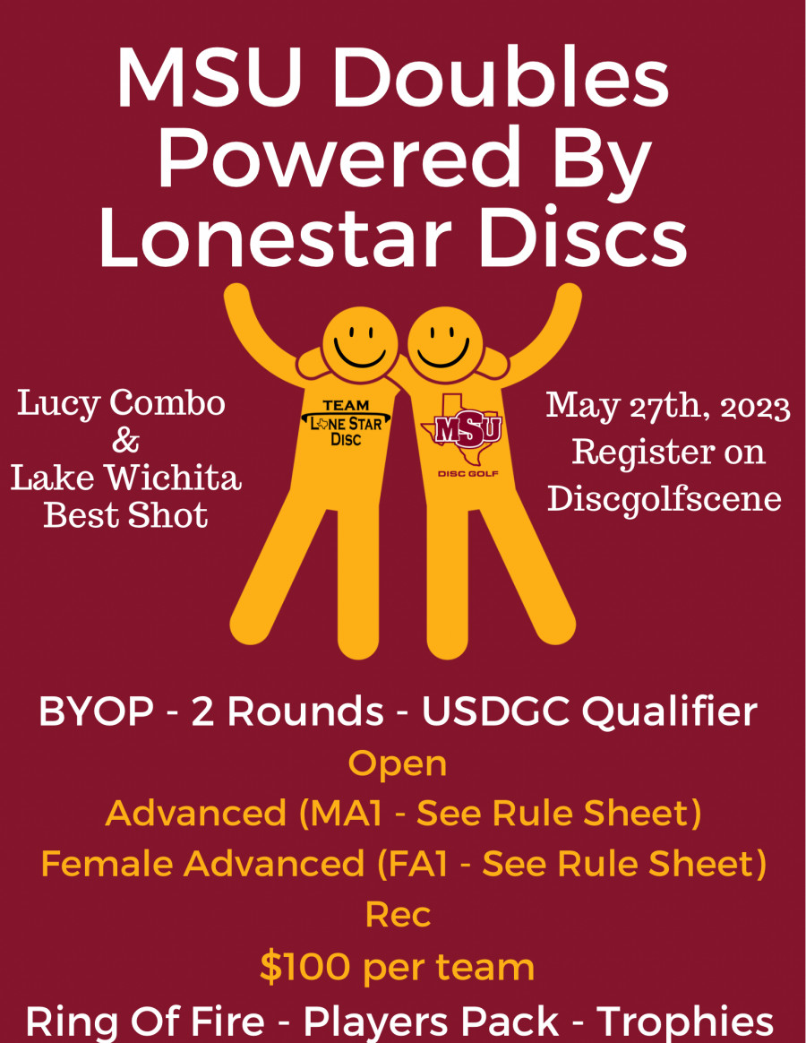 MSU Doubles Powered By LoneStar Discs (2023, Midwestern State