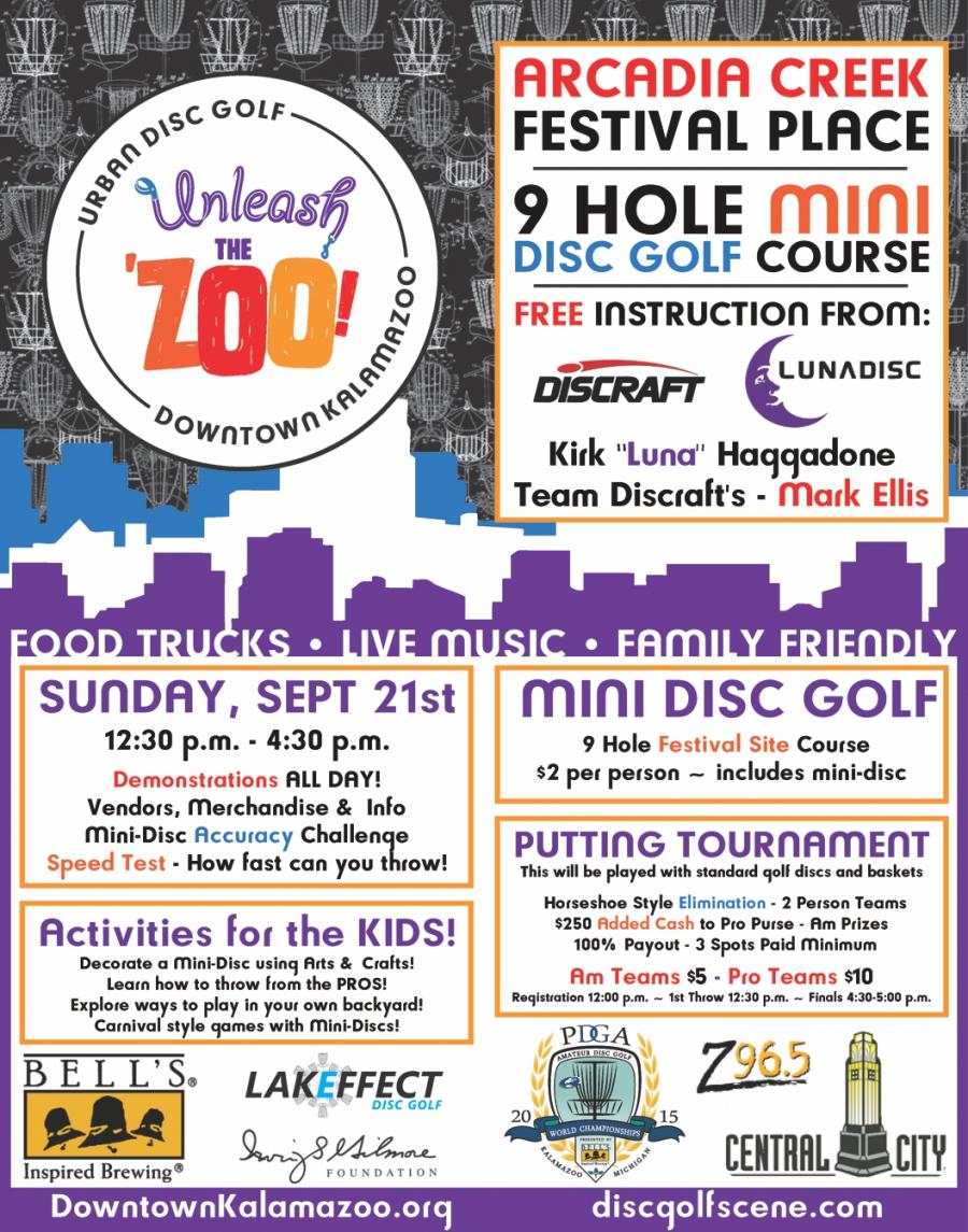 Unleash The Zoo Putting 2014 (2014, Lake Effect Disc Golf) · Disc