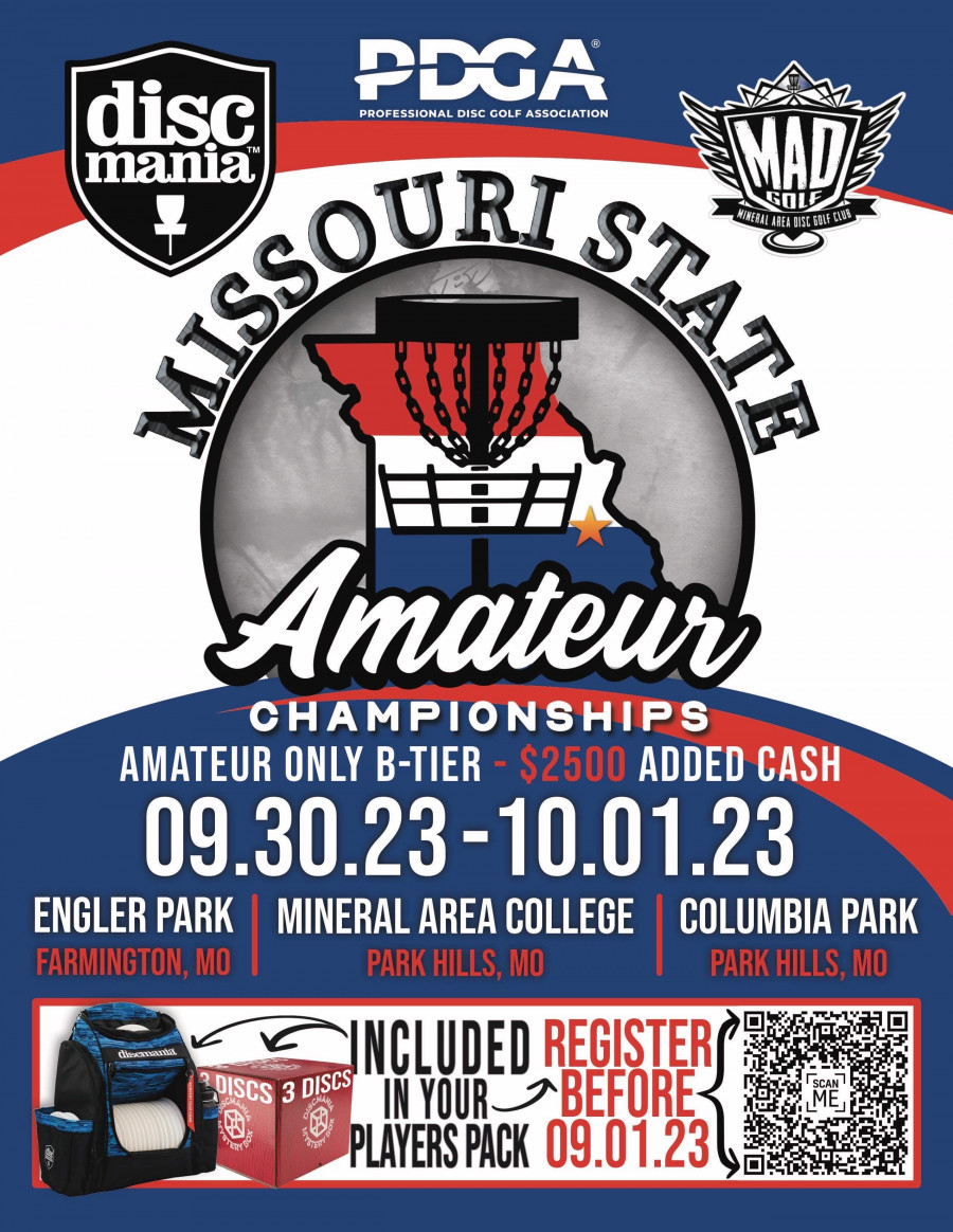 The Missouri Amateur Championships, brought to you by Discmania (2023