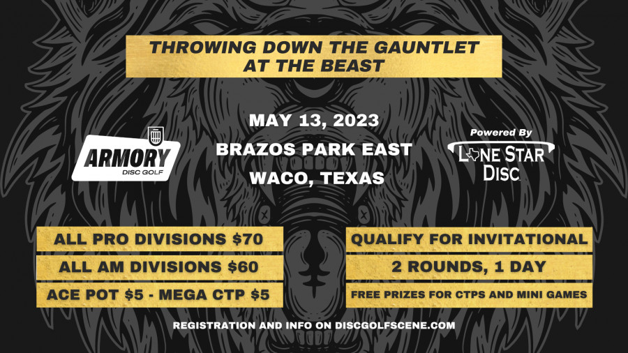 Lone Star Discs Presents Throwing Down the Gauntlet at The BEast