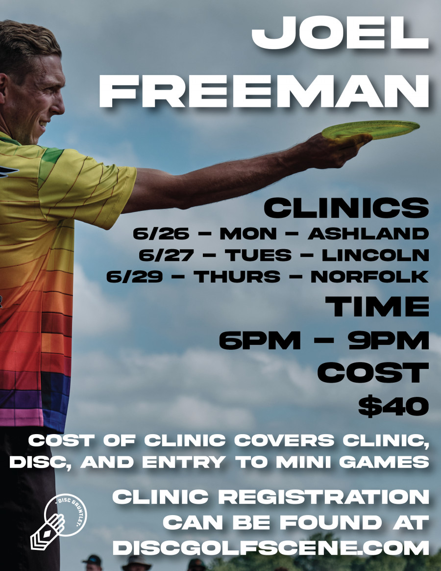 Joel Freeman Clinic Ashland (2023, Disc Gauntlet) · Disc Golf Scene