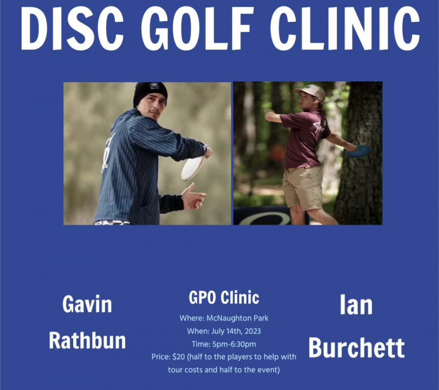 GPO Clinic with Gavin Rathbun and Ian Burchett (2023, Peoria Frisbee