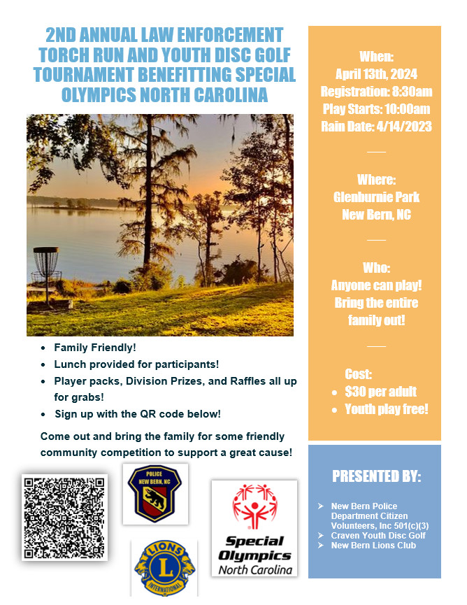 2nd Annual L.E.T.R. AND YOUTH DISC GOLF TOURNAMENT BENEFITTING SPECIAL