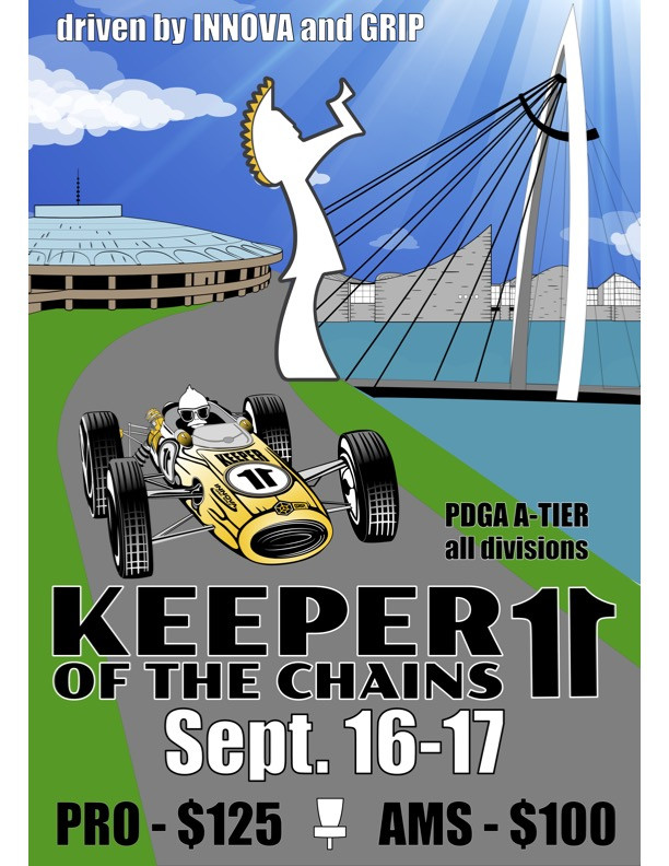 Keeper C Tier Clapp West (2023, Duck’s Flying Discs) · Disc Golf Scene