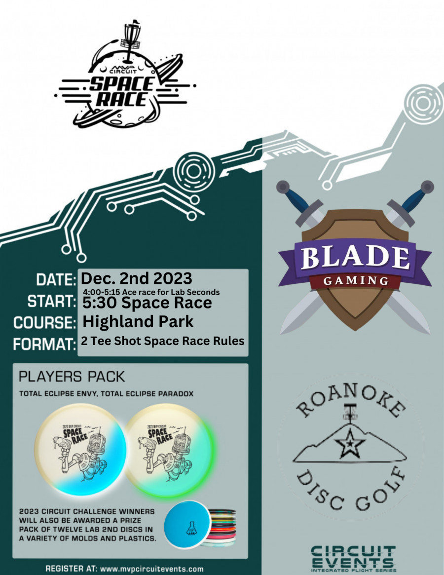 Blade Gaming Space Race (2023, Blade Gaming) · Disc Golf Scene