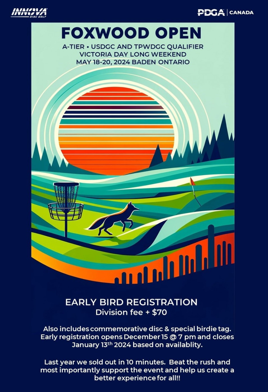 Foxwood Open 2024 - Driven by Innova (2024, Grand River Disc Golf Club ...