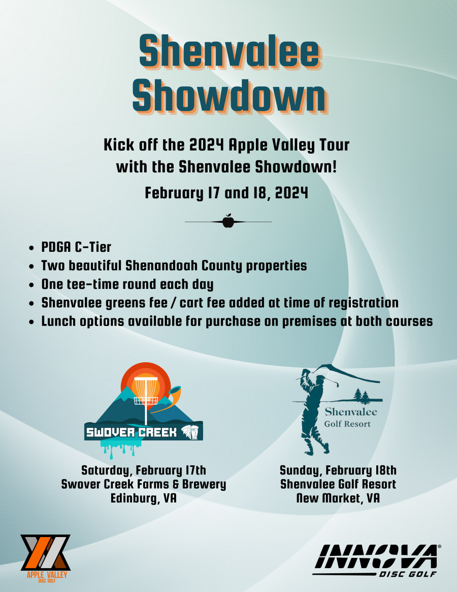 AVT 1 Shenvalee Showdown (2024, Apple Valley Disc Golf) · Disc Golf Scene
