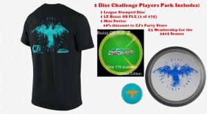 1 Disc Challenge 2015 A3 League Kickoff graphic