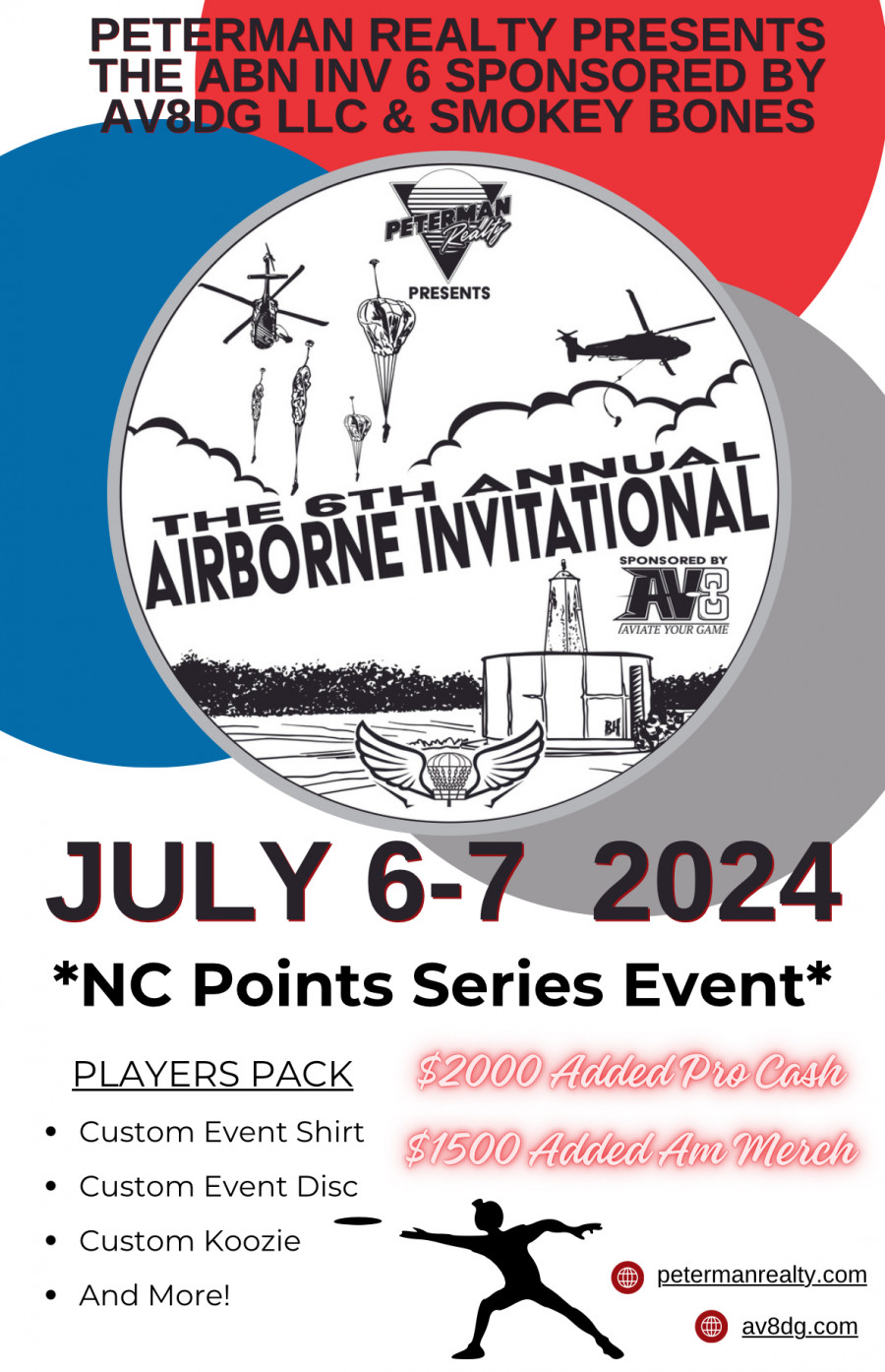 Peterman Realty Presents The 6th Annual Airborne Invitational Sponsored