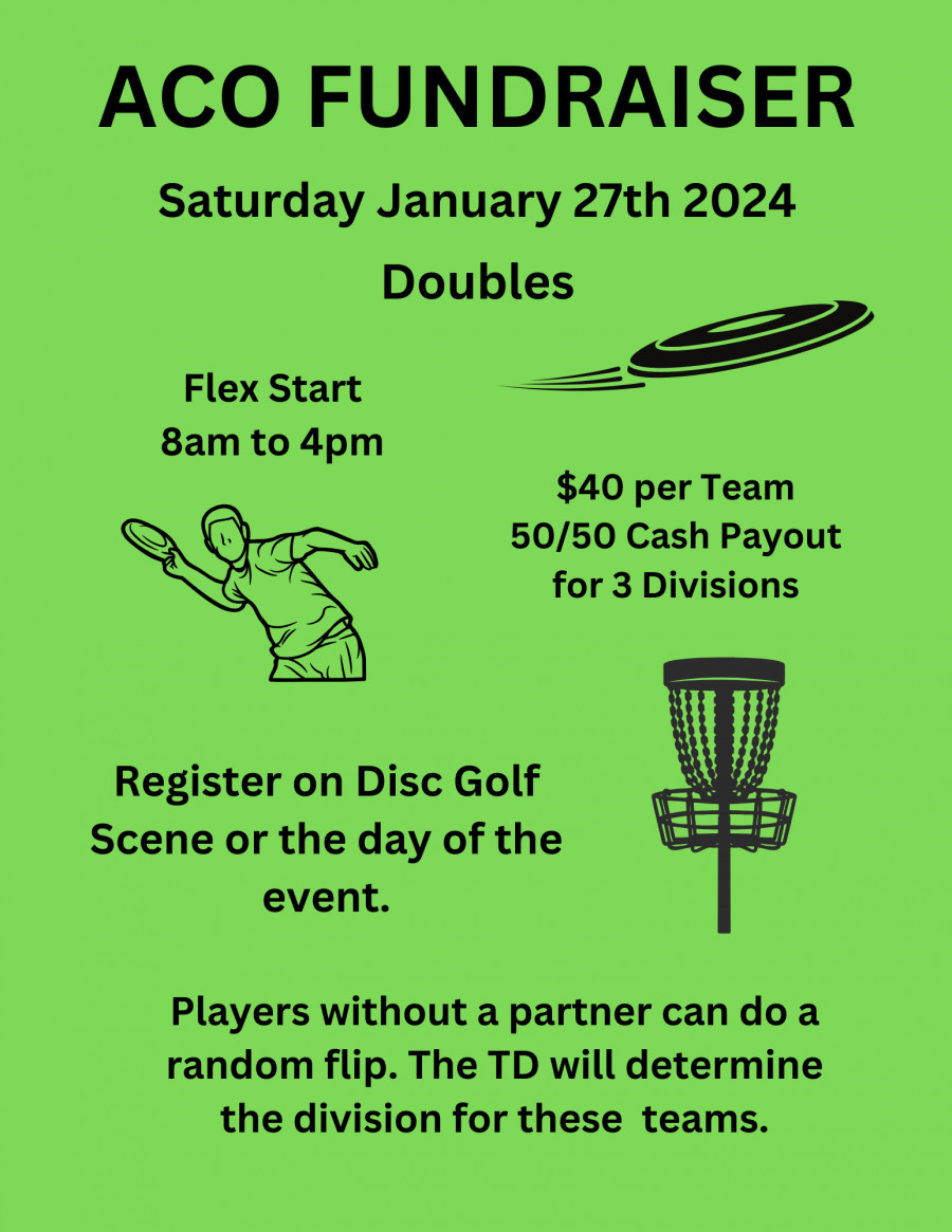 ACO FUNDRAISER 2024 (2024, Mauro Gutierrez) · Disc Golf Scene