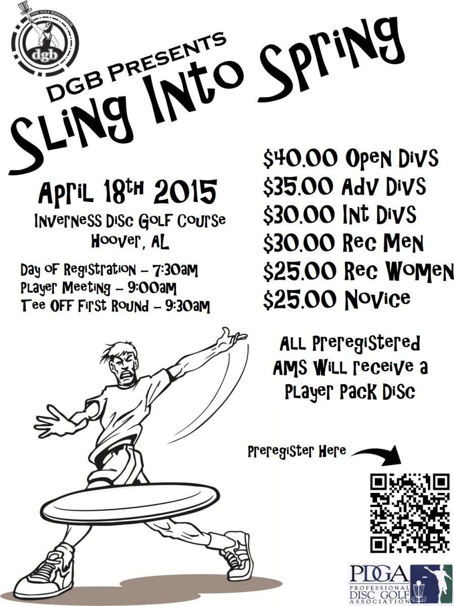 DGB's Sling Into Spring (2015, Disc Golf Birmingham) · Disc Golf Scene