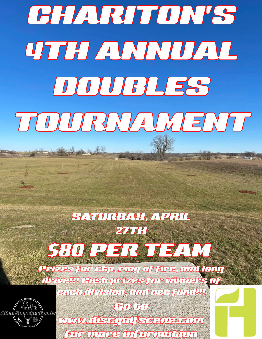 Chariton's 4th Annual Doubles Tournament (2024, Chariton Disc Golf Club