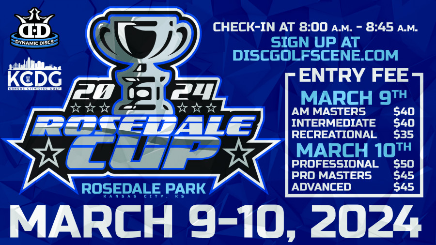 Rosedale Cup 2024 Pro Sunday Presented By Dynamic Discs Kansas City and