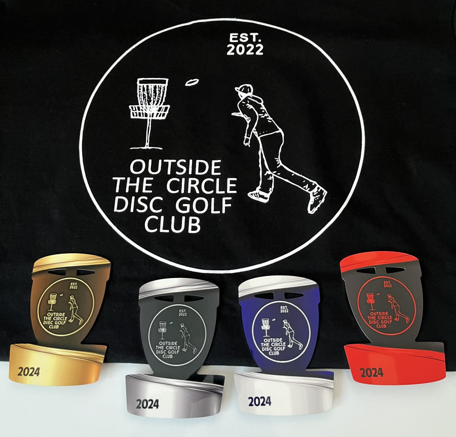 Outside the Circle Disc Golf Club April tag match (2024, Outside the