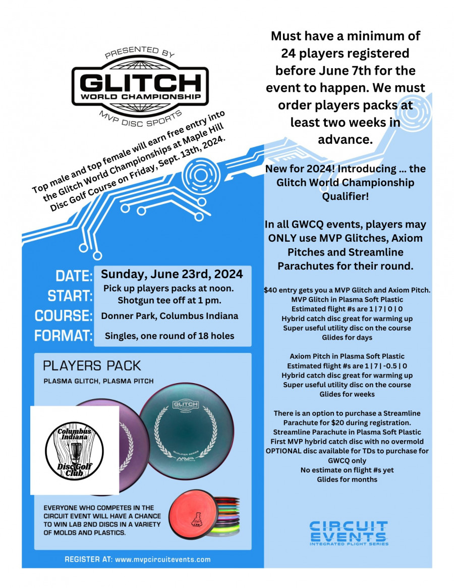 MVP Glitch World Championship Qualifier at Donner Park (2024, Columbus