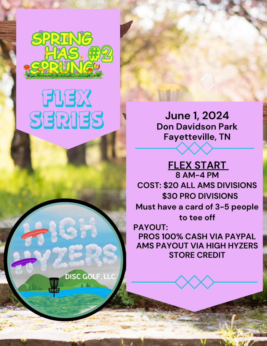 Spring has Sprung #2 (2024, High Hyzers Disc Golf) · Disc Golf Scene
