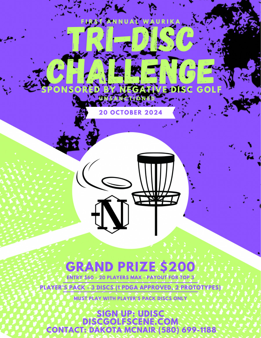 1st Annual Waurika TriDisc Challenge by Negative Disc Golf (2024