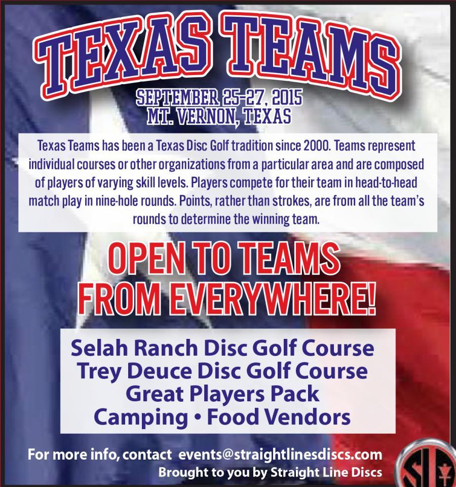 2015 Texas Teams Championships 9 Player Team (Pro and Amateur) (2015