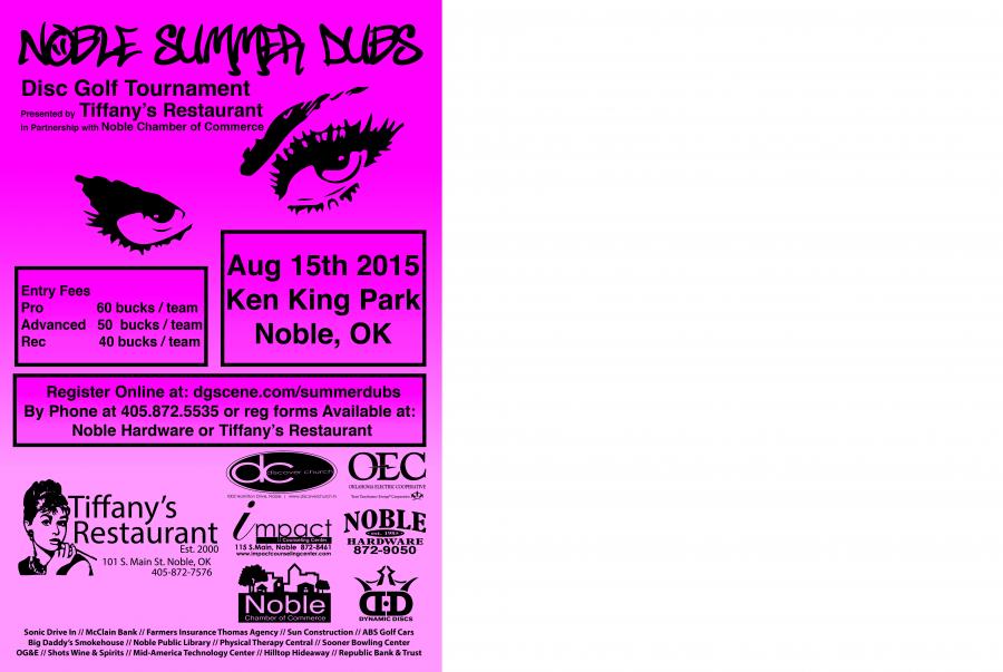 Noble Summer Dubs (2015, Noble Chamber of Commerce) · Disc Golf Scene