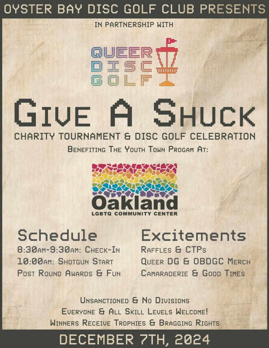 Give a Shuck presented by Queer Disc Golf & OBDGC (2024, Oyster Bay