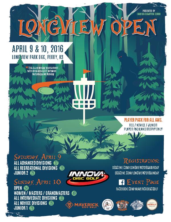 Longview Open Presented by Innova Champion Discs Adv, Rec, Jr II