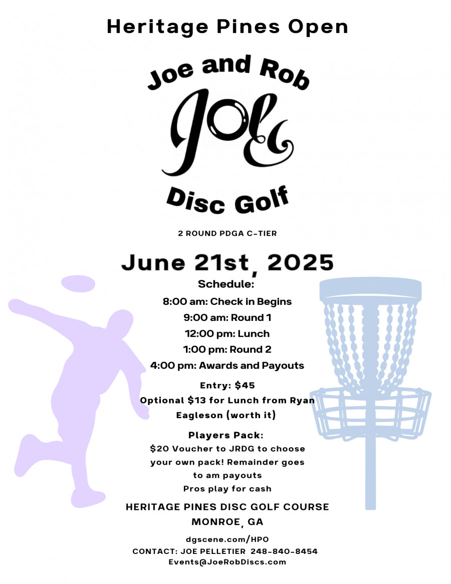 Heritage Pines Open · Disc Golf Scene