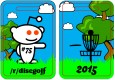 /r/discgolf Bag Tags logo