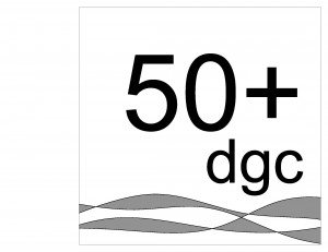 50+ Disc Golf Club logo