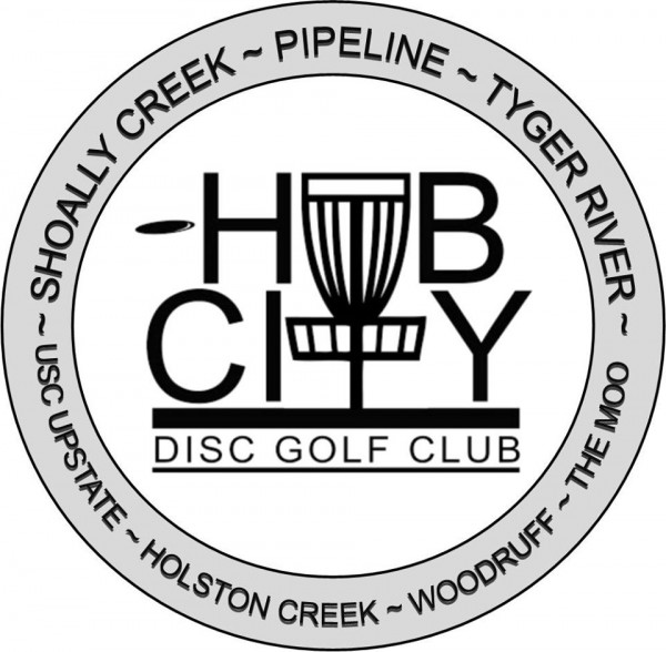 Hub City Disc Golf Club logo