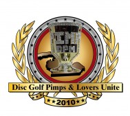 Disc Golf Pimps & Lovers Unite logo