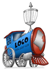 LoCo Disc Golf Club logo