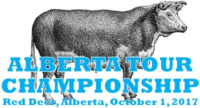 Prodigy Disc and True North Disc Golf presents the Alberta Tour Championship logo