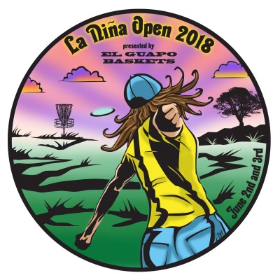 La Nina Open 2018 Presented by El Guapo Baskets, Whale Sacs and Westside Discs logo