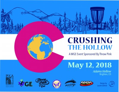 Crushing the Hollow, A Women's Global Event, Presented by Throw Pink logo