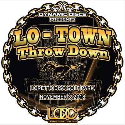 Lo-Town Throw Down Sponsored by Dynamic Discs logo