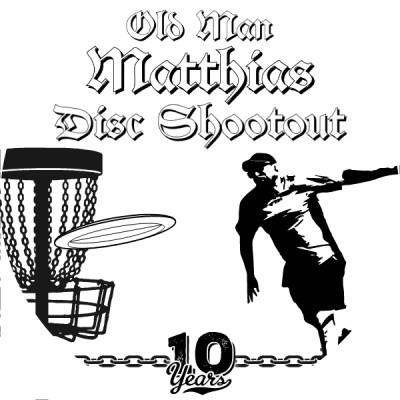 10th ANNUAL OLD MAN MATTHIAS DISC SHOOTOUT logo