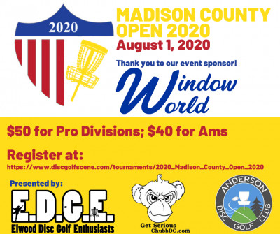 2020 Madison County Open logo