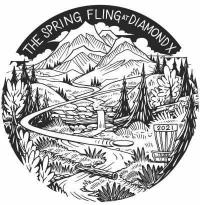 Top Tier Disc Golf presents The Spring Fling at Diamond X driven by Innova (Pro Day) logo