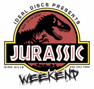 Jurassic Weekend (Sat) @ Dino Hills Disc Golf Farm logo