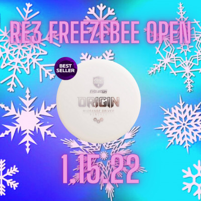 2nd Annual Re3 Freezebee Open logo