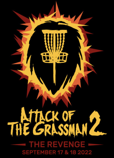 Attack of the Grassman 2 - The Revenge "Driven by Innova" MPO, FPO, MP40, MA40, MA50 and MA1 logo