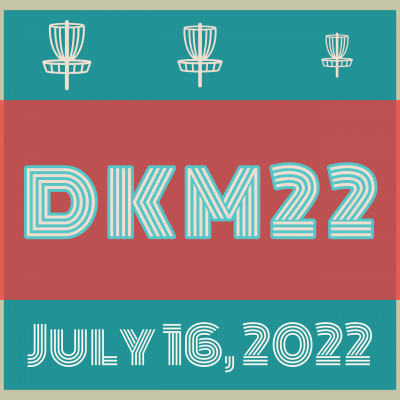 DKM22 - The Dave Kimmel Memorial Disc Golf Tournament - 2022 logo