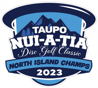 2023 Taupo-nui-a-Tia Disc Golf Classic - NZDG North Island Championships - Presented by Discmania logo