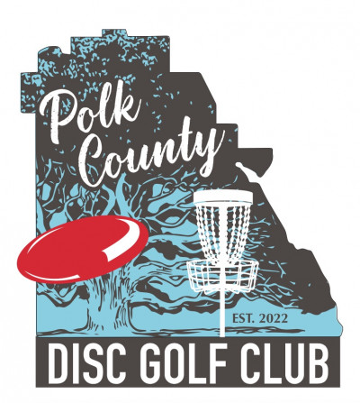 Polk County Disc Golf Club, Year End, Bag Tag Tourney logo