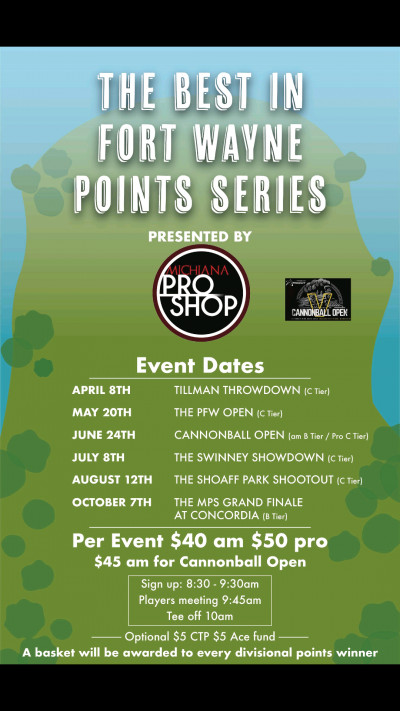The Michiana Pro Shop Presents The PFW Open