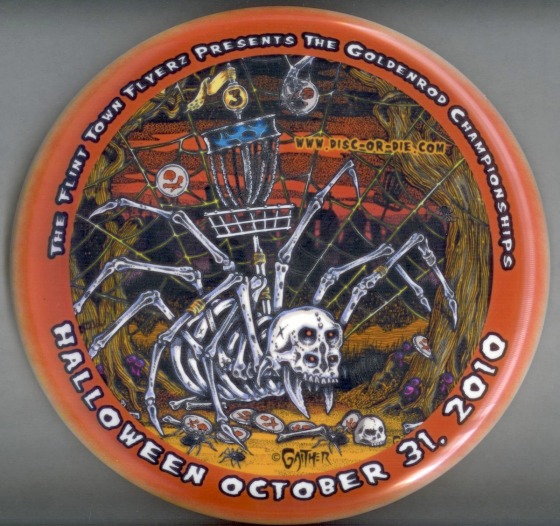 Goldenrod Championships 10/31/2010 (Halloween Day!). DISCORDIE design